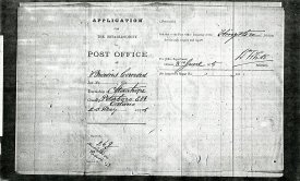 Application, Registration